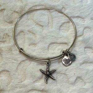 Alex & Ani Starfish Charm Bracelet